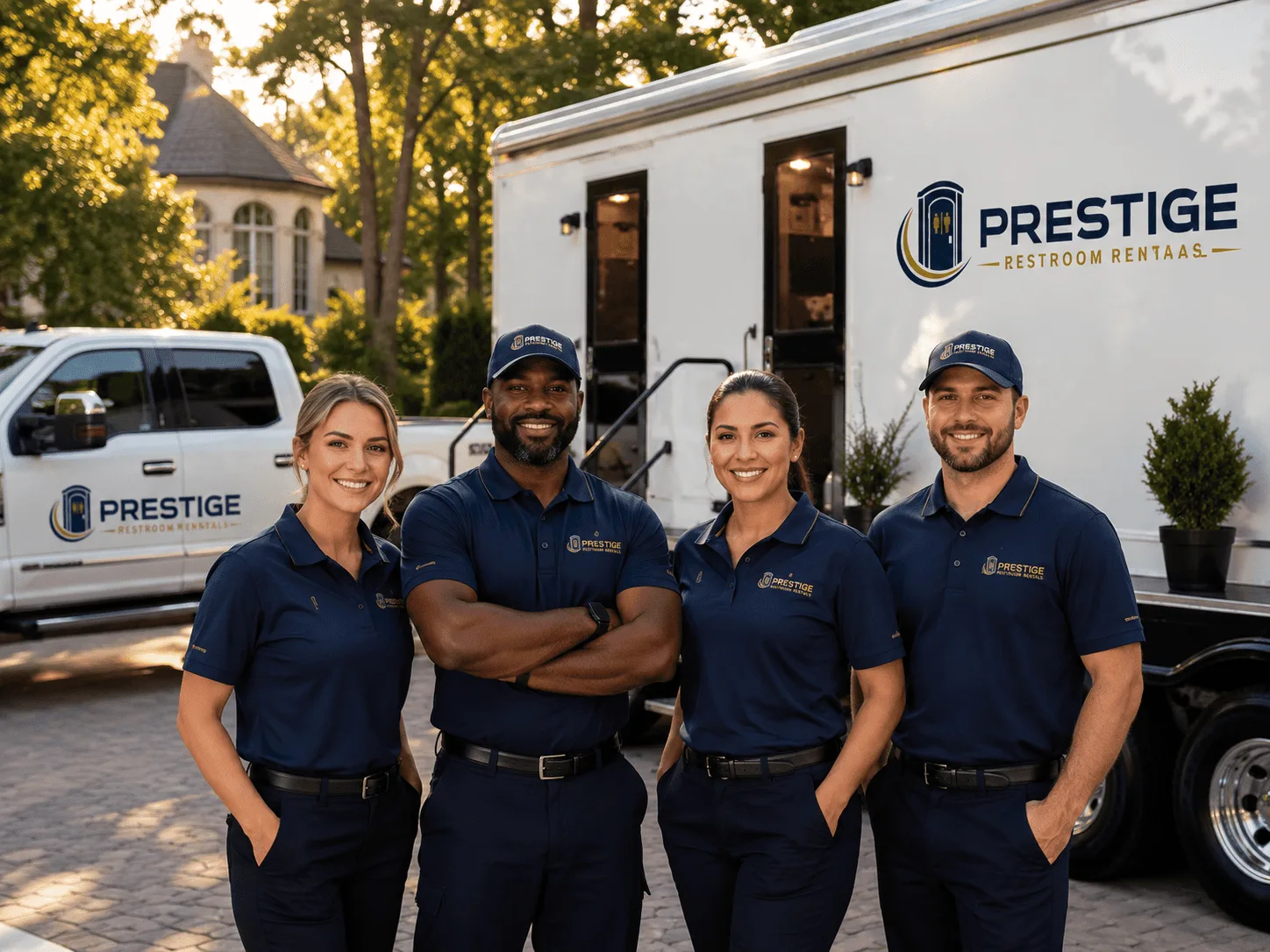 Trusted Luxury Portable Restrooms company in Mclean, NE
